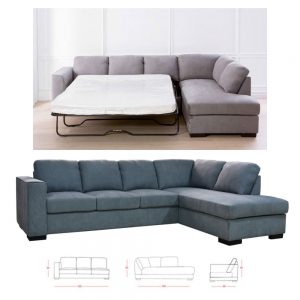 Sofa Beds Archives Appliances, Kristie 3 Seater Sofa Bed With Chaise